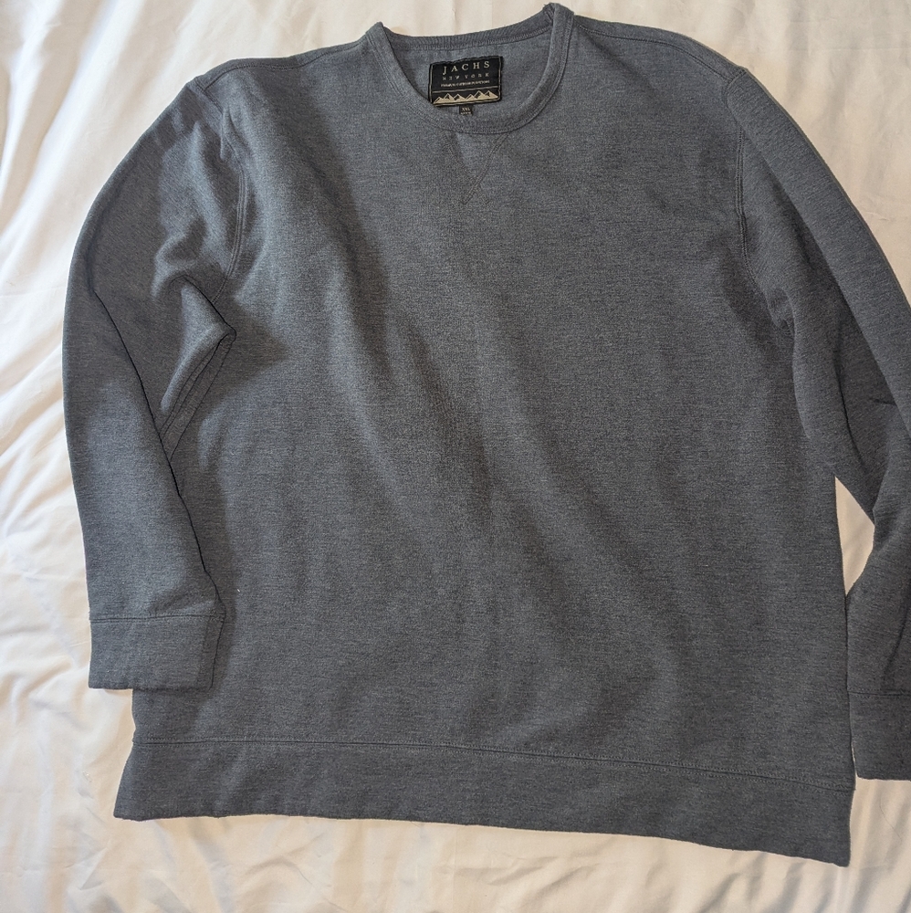 Jachs New York Men's XXL‎ Blue Long Sleeve Crewneck Sweatshirt